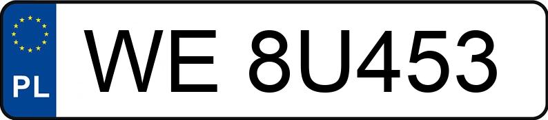 Numer rejestracyjny WE 8U453 posiada BMW X2 SDRIVE18I - WE8U453 Numer rejestracyjny WE 8U453 posiada BMW X2 SDRIVE18I - WE8U453