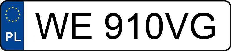 Numer rejestracyjny WE 910VG posiada TOYOTA Yaris 1.5 MR`17 E6c Dynamic - WE910VG