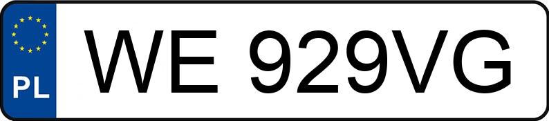 Numer rejestracyjny WE 929VG posiada HYUNDAI I30 - WE929VG Numer rejestracyjny WE 929VG posiada HYUNDAI I30 - WE929VG