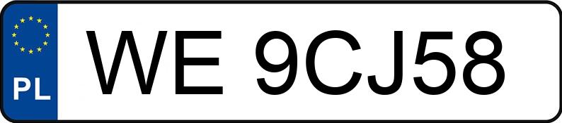 Numer rejestracyjny WE 9CJ58 posiada DACIA Duster dCi MR`23 E6d Journey - WE9CJ58