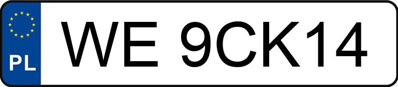 Numer rejestracyjny WE 9CK14 posiada AUDI A4 LIMOUSINE - WE9CK14 Numer rejestracyjny WE 9CK14 posiada AUDI A4 LIMOUSINE - WE9CK14