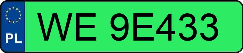 Numer rejestracyjny WE 9E433 posiada RENAULT Zoe MR`20 Iconic R135 52kWh - WE9E433 Numer rejestracyjny WE 9E433 posiada RENAULT Zoe MR`20 Iconic R135 52kWh - WE9E433