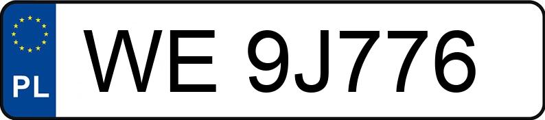 Numer rejestracyjny WE 9J776 posiada AUDI A5 SPORTBACK - WE9J776 Numer rejestracyjny WE 9J776 posiada AUDI A5 SPORTBACK - WE9J776
