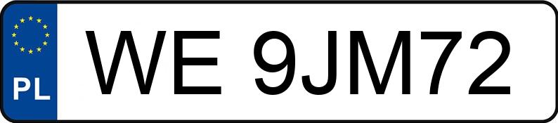 Numer rejestracyjny WE 9JM72 posiada AUDI A5 LIMOUSINE - WE9JM72