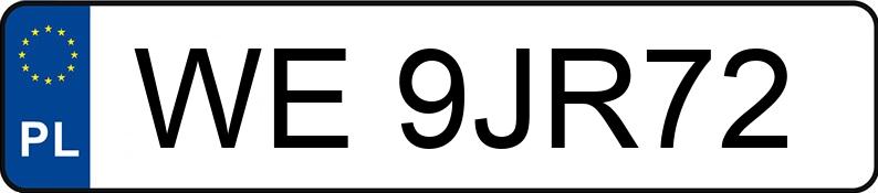 Numer rejestracyjny WE 9JR72 posiada VOLKSWAGEN TAYRON - WE9JR72