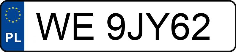 Numer rejestracyjny WE 9JY62 posiada VOLKSWAGEN PASSAT - WE9JY62 Numer rejestracyjny WE 9JY62 posiada VOLKSWAGEN PASSAT - WE9JY62