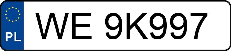 Numer rejestracyjny WE 9K997 posiada NISSAN Qashqai III 1.3 DIG-T Mild Hybrid MR`21 E6d Acenta Xtronic - WE9K997 Numer rejestracyjny WE 9K997 posiada NISSAN Qashqai III 1.3 DIG-T Mild Hybrid MR`21 E6d Acenta Xtronic - WE9K997