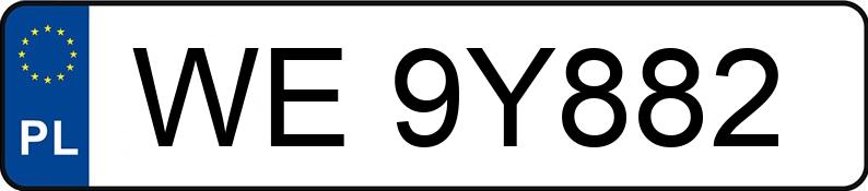 Numer rejestracyjny WE 9Y882 posiada OPEL Corsa F 1.2 MR`19 E6d Corsa S&S - WE9Y882