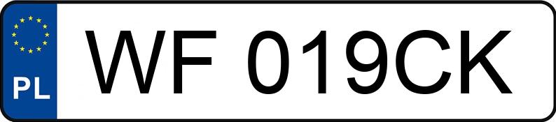 Numer rejestracyjny WF 019CK posiada MAZDA 6 - 2.0 MR`13 E5 SkyPassion - WF019CK Numer rejestracyjny WF 019CK posiada MAZDA 6 - 2.0 MR`13 E5 SkyPassion - WF019CK
