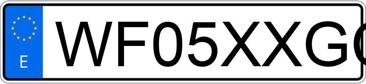 Numer rejestracyjny WF05XXGCC5HE87022 posiada FORD FOCUS