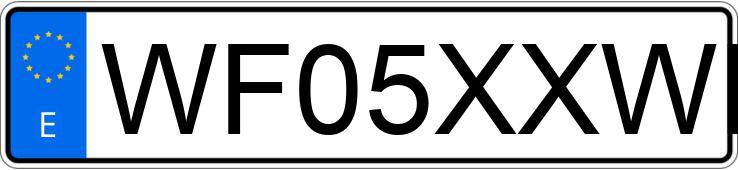 Numer rejestracyjny WF05XXWPD55R61321 posiada FORD FOCUS