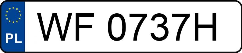 Numer rejestracyjny WF 0737H posiada VOLKSWAGEN PASSAT - WF0737H Numer rejestracyjny WF 0737H posiada VOLKSWAGEN PASSAT - WF0737H