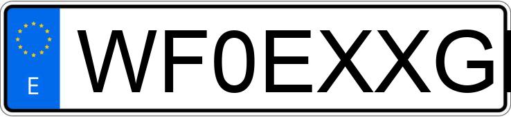 Numer rejestracyjny WF0EXXGBBE7E68754 posiada FORD MONDEO