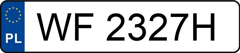 Numer rejestracyjny WF 2327H posiada HONDA CIVIC - WF2327H Numer rejestracyjny WF 2327H posiada HONDA CIVIC - WF2327H
