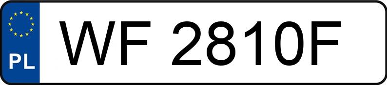 Numer rejestracyjny WF 2810F posiada VOLVO S80 2.0 TD - WF2810F