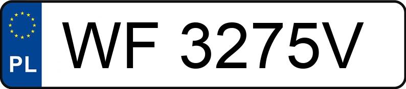 Numer rejestracyjny WF 3275V posiada VOLVO V50 2.4 MR`04 E4 V50 2.4 MR`04 E4 - WF3275V