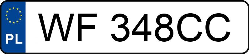Numer rejestracyjny WF 348CC posiada LEXUS CT200H - WF348CC Numer rejestracyjny WF 348CC posiada LEXUS CT200H - WF348CC