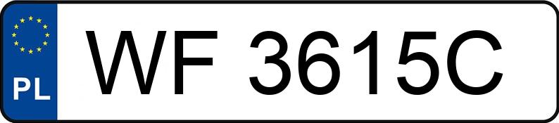 Numer rejestracyjny WF 3615C posiada MERCEDES-BENZ 500 SEL - WF3615C Numer rejestracyjny WF 3615C posiada MERCEDES-BENZ 500 SEL - WF3615C