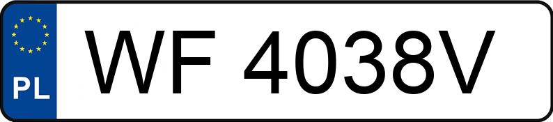 Numer rejestracyjny WF 4038V posiada RENAULT Trafic 2.0 dCi MR`19 E6d 3.1t L1 Pack Clim (800) S&S+E Aut. - WF4038V Numer rejestracyjny WF 4038V posiada RENAULT Trafic 2.0 dCi MR`19 E6d 3.1t L1 Pack Clim (800) S&S+E Aut. - WF4038V