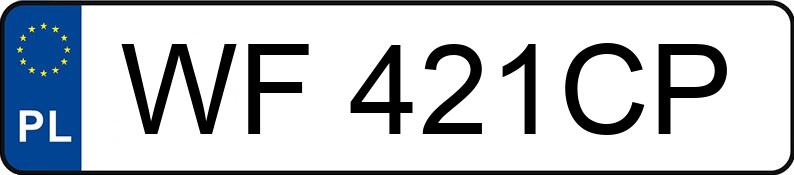 Numer rejestracyjny WF 421CP posiada OMODA OMODA5 - WF421CP