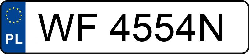 Numer rejestracyjny WF 4554N posiada RENAULT Clio Grandtour 1.5 dCi MR`08 E4 Authentique 70 - WF4554N