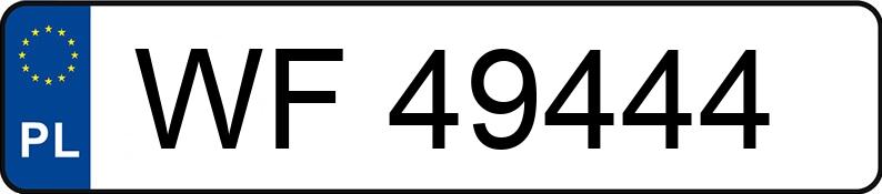 Numer rejestracyjny WF 49444 posiada RENAULT MEGANE - WF49444 Numer rejestracyjny WF 49444 posiada RENAULT MEGANE - WF49444