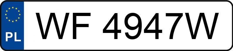 Numer rejestracyjny WF 4947W posiada PORSCHE Macan 3.0 MR`14 E6 GTS - WF4947W