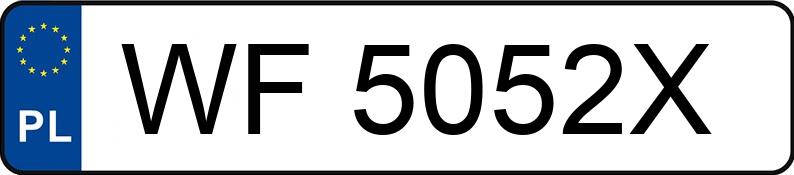 Numer rejestracyjny WF 5052X posiada PEUGEOT 807 2.0 MR`02 E3 SR - WF5052X Numer rejestracyjny WF 5052X posiada PEUGEOT 807 2.0 MR`02 E3 SR - WF5052X