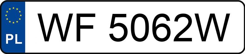 Numer rejestracyjny WF 5062W posiada TOYOTA COROLLA - WF5062W Numer rejestracyjny WF 5062W posiada TOYOTA COROLLA - WF5062W