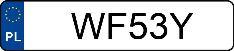 Numer rejestracyjny WF 53Y posiada PLYMOUTH SATELLITE - WF53Y Numer rejestracyjny WF 53Y posiada PLYMOUTH SATELLITE - WF53Y