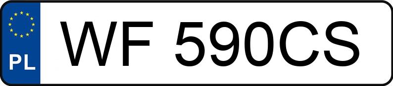 Numer rejestracyjny WF 590CS posiada BENTLEY FLYING SPUR SPEED - WF590CS