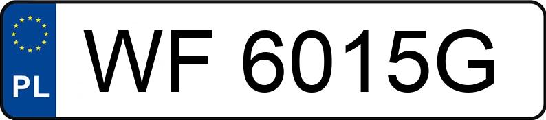Numer rejestracyjny WF 6015G posiada MAZDA 6 - WF6015G Numer rejestracyjny WF 6015G posiada MAZDA 6 - WF6015G