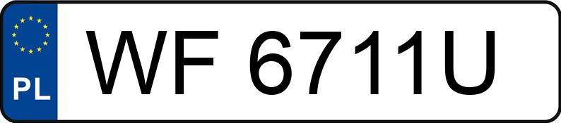 Numer rejestracyjny WF 6711U posiada VOLKSWAGEN Passat B8 2.0 TDi MR`20 E6d - WF6711U