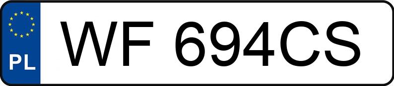 Numer rejestracyjny WF 694CS posiada BMW X5 XDRIVE25D - WF694CS Numer rejestracyjny WF 694CS posiada BMW X5 XDRIVE25D - WF694CS