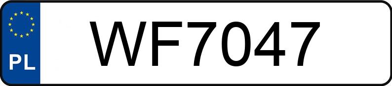 Numer rejestracyjny WF 7047 posiada APRILIA Szosowe do 250 ccm - WF7047