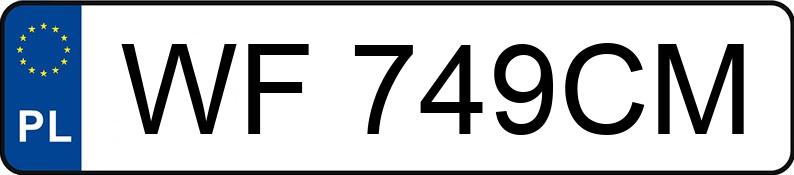 Numer rejestracyjny WF 749CM posiada VOLVO XC90 - WF749CM Numer rejestracyjny WF 749CM posiada VOLVO XC90 - WF749CM