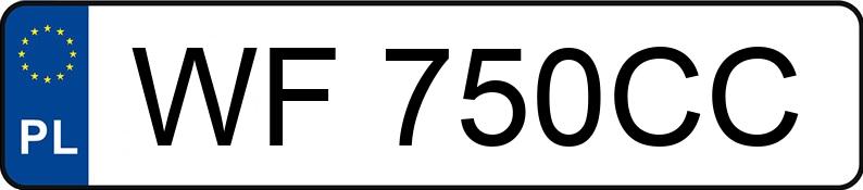 Numer rejestracyjny WF 750CC posiada SEAT LEON - WF750CC Numer rejestracyjny WF 750CC posiada SEAT LEON - WF750CC