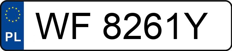 Numer rejestracyjny WF 8261Y posiada MAZDA MX-5 - WF8261Y