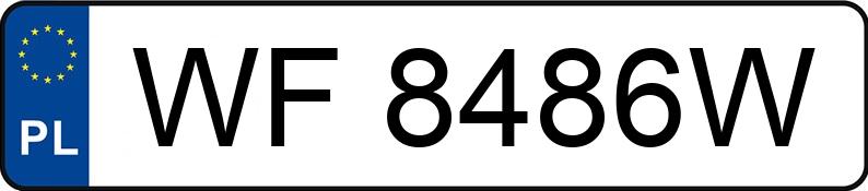 Numer rejestracyjny WF 8486W posiada CITROEN Berlingo 1.9 Diesel Kat. MR`03 E3 1.9t (600kg) - WF8486W