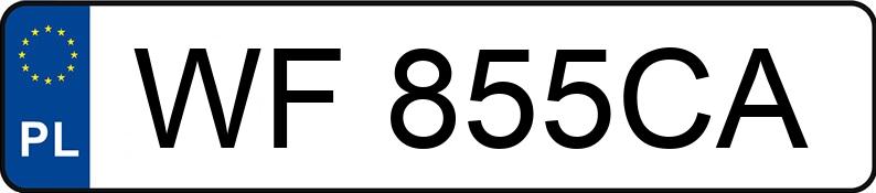 Numer rejestracyjny WF 855CA posiada OPEL Astra IV Active MR`13 E5 Astra IV Active MR`13 E5 - WF855CA