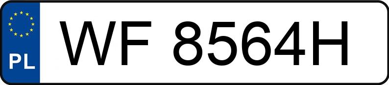 Numer rejestracyjny WF 8564H posiada VOLKSWAGEN LT 35 - WF8564H
