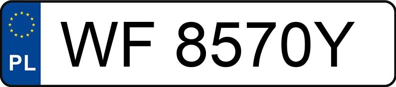 Numer rejestracyjny WF 8570Y posiada MERCEDES-BENZ SPRINTER - WF8570Y