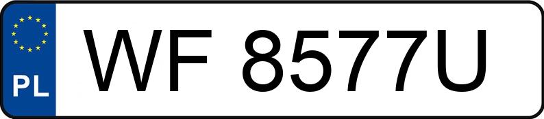 Numer rejestracyjny WF 8577U posiada AUDI A1 SPORTBACK - WF8577U Numer rejestracyjny WF 8577U posiada AUDI A1 SPORTBACK - WF8577U