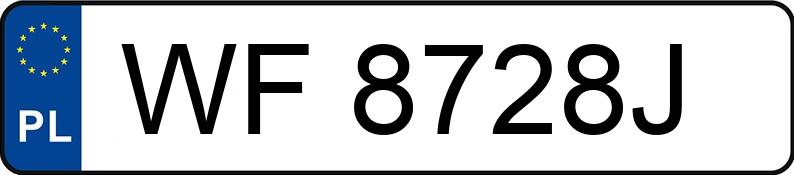 Numer rejestracyjny WF 8728J posiada VOLKSWAGEN Passat B5 1.8 MR`96 E2 Basis Tiptronic - WF8728J