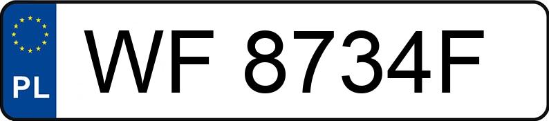 Numer rejestracyjny WF 8734F posiada RENAULT Megane III Grandtour 1.5 dCi MR`08 E4 Dynamique 110 FAP - WF8734F