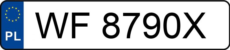 Numer rejestracyjny WF 8790X posiada HONDA Civic 1.6 MR`01 E3 Sport - WF8790X Numer rejestracyjny WF 8790X posiada HONDA Civic 1.6 MR`01 E3 Sport - WF8790X
