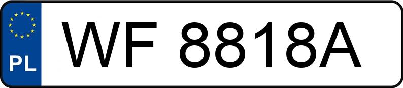 Numer rejestracyjny WF 8818A posiada SKODA Fabia 1.2 MR`05 E4 Fit - WF8818A