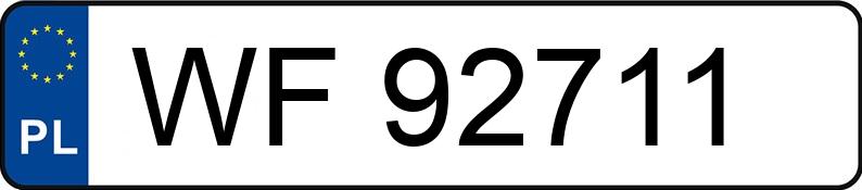 Numer rejestracyjny WF 92711 posiada ISUZU TROOPER 3.0 TD - WF92711 Numer rejestracyjny WF 92711 posiada ISUZU TROOPER 3.0 TD - WF92711