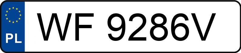Numer rejestracyjny WF 9286V posiada BMW 118i MR`19 E6d F40 118i MR`19 E6d F40 - WF9286V