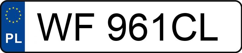 Numer rejestracyjny WF 961CL posiada OPEL MOKKA - WF961CL